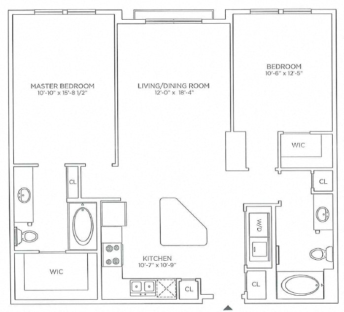New Orleans Two Bedroom Apartment For Rent